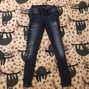 dark blue aeropastle jeans